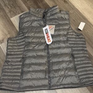 Mens 32 Degree Gray Puffer Vest sz XXL